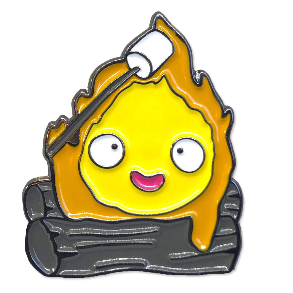Marshowlo enamel pin by Pinbuds