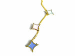 Pisces Star Sign enamel pin, designed in Sydney