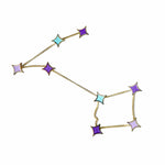 Pisces Star Sign enamel pin by Pinbuds