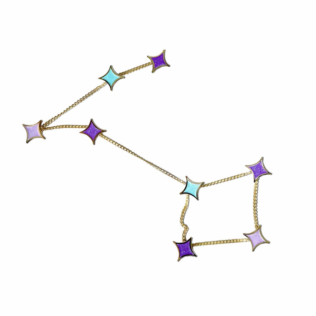 Pisces Star Sign enamel pin by Pinbuds