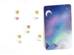 Pride Constellation Glow enamel pin, designed in Sydney