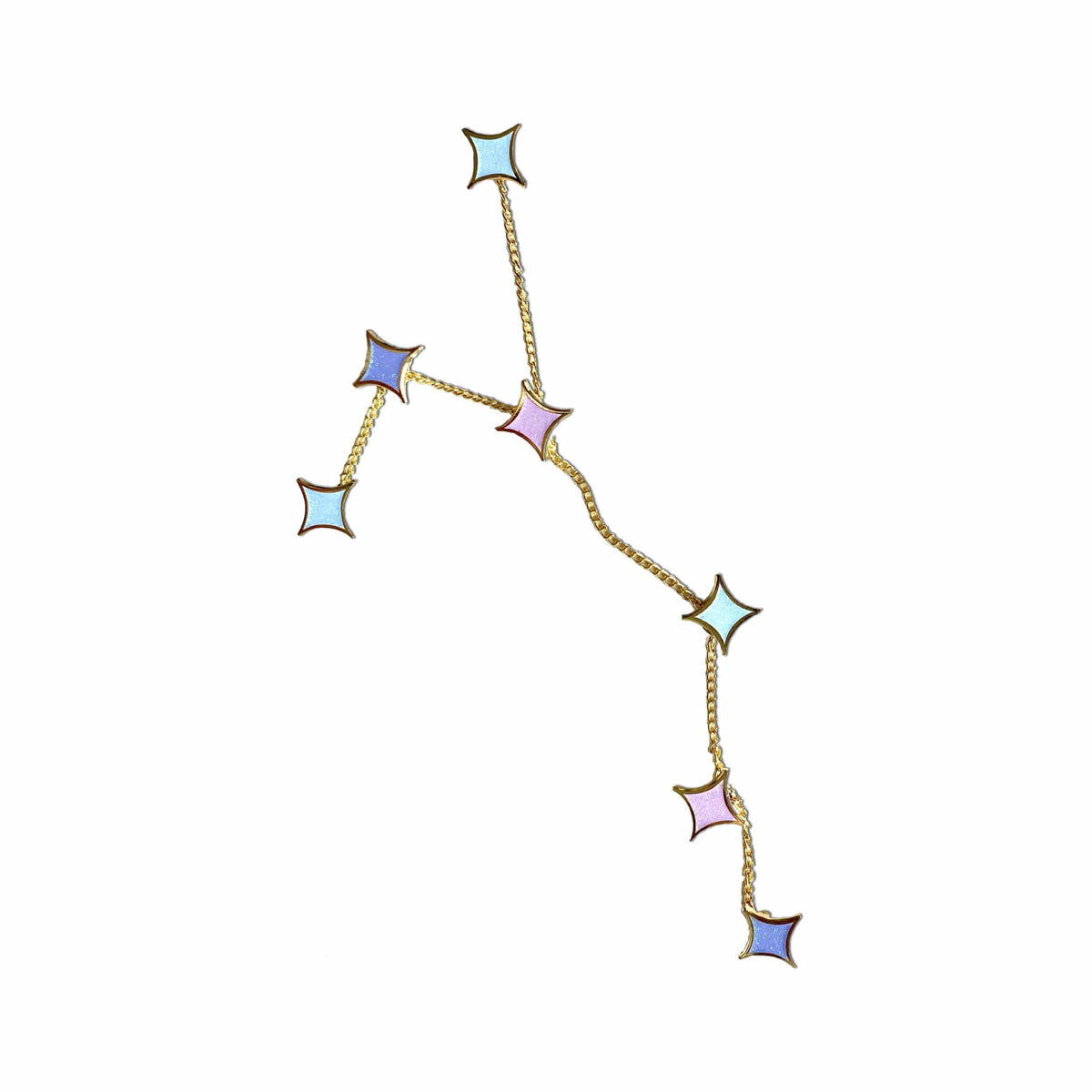 Sagittarius Star Sign enamel pin by Pinbuds