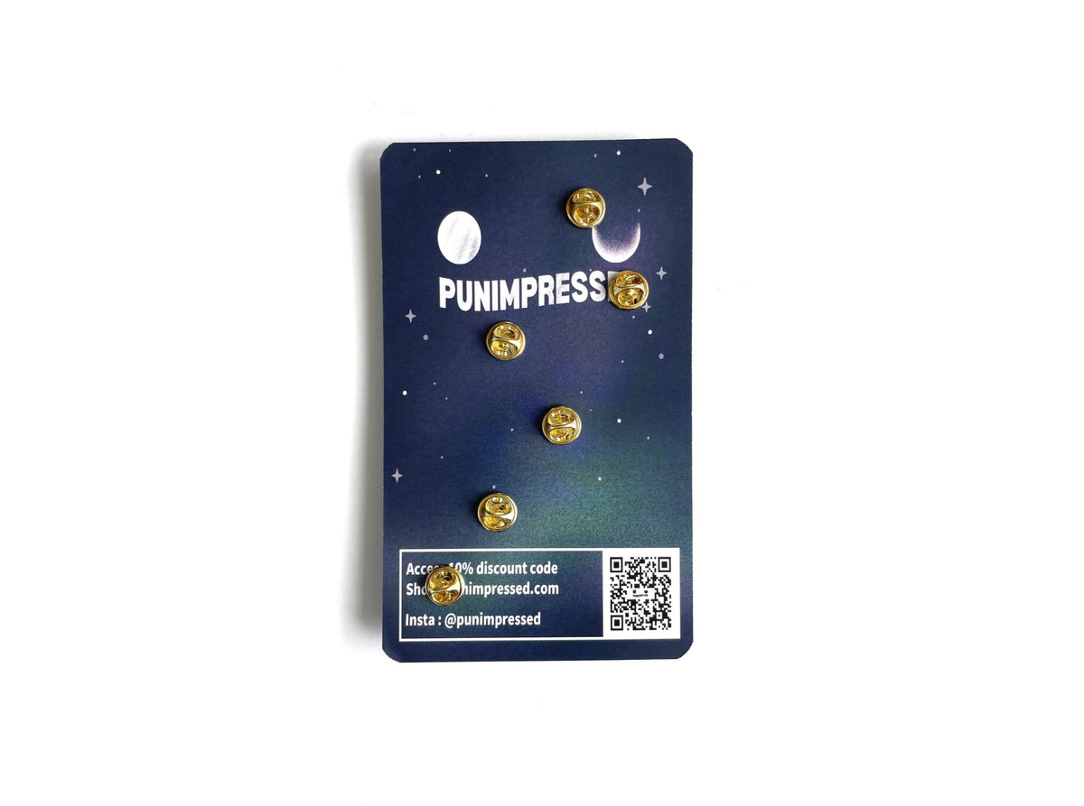 Taurus Star Sign enamel pin, designed in Sydney