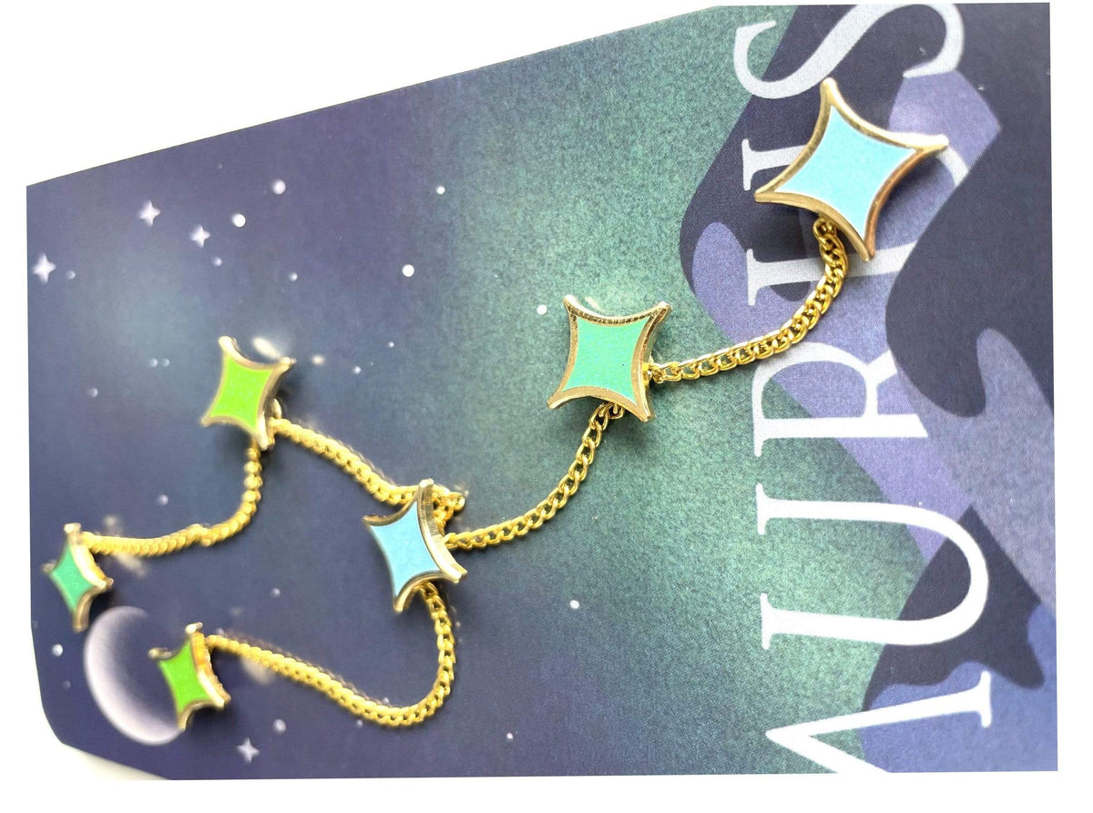 Taurus Star Sign enamel pin, designed in Sydney