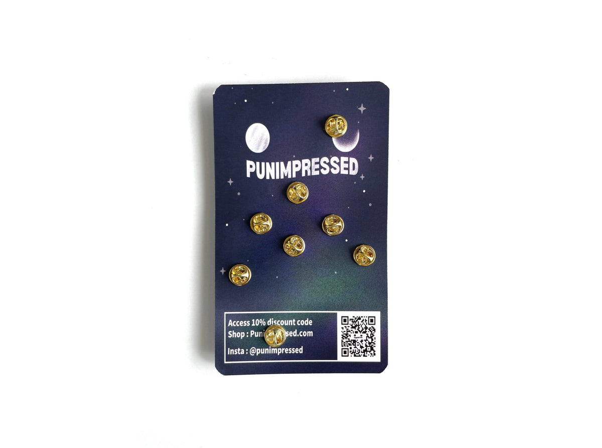 Virgo Star Sign enamel pin, designed in Sydney