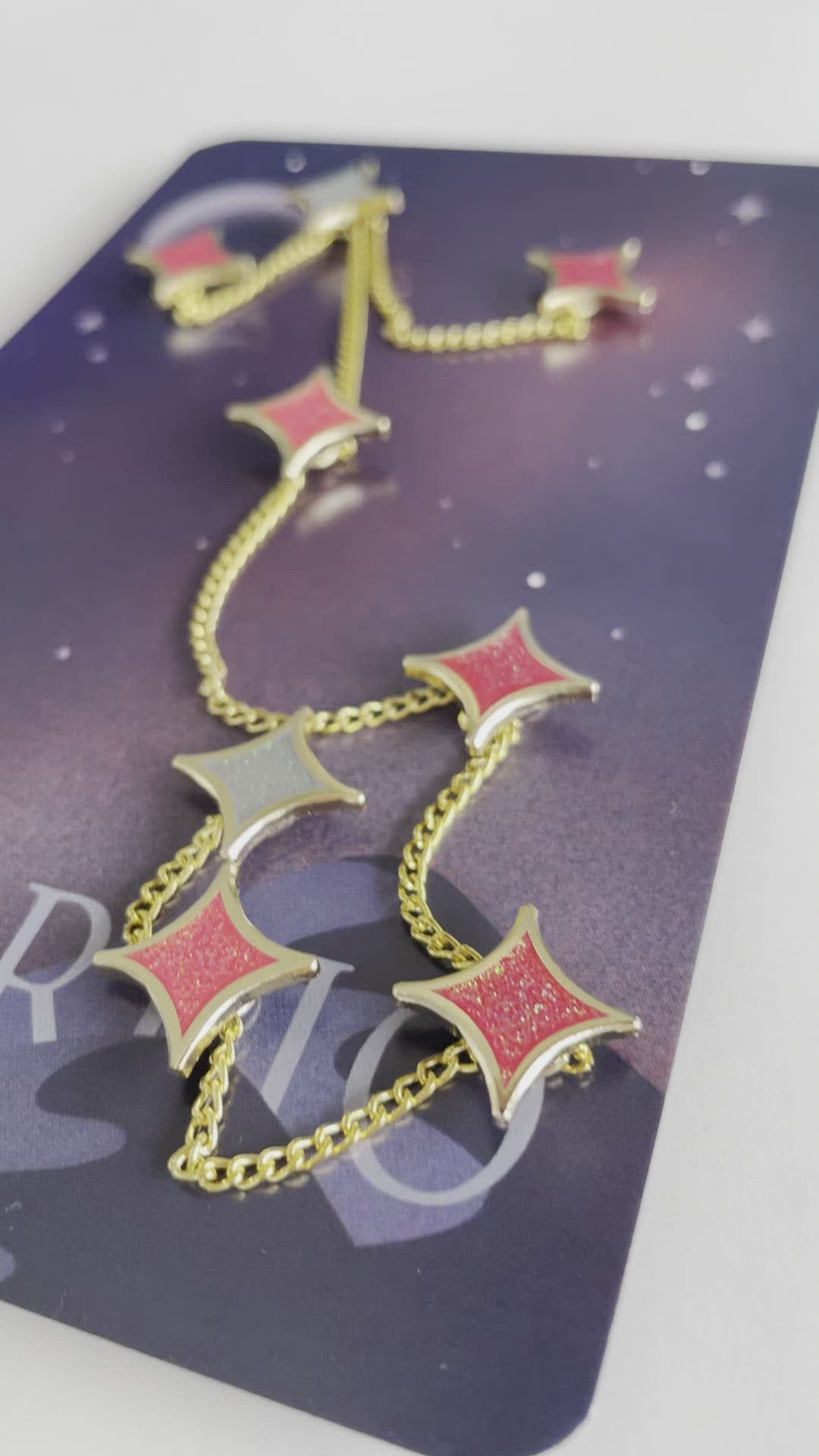Scorpio Star Sign Pin, video