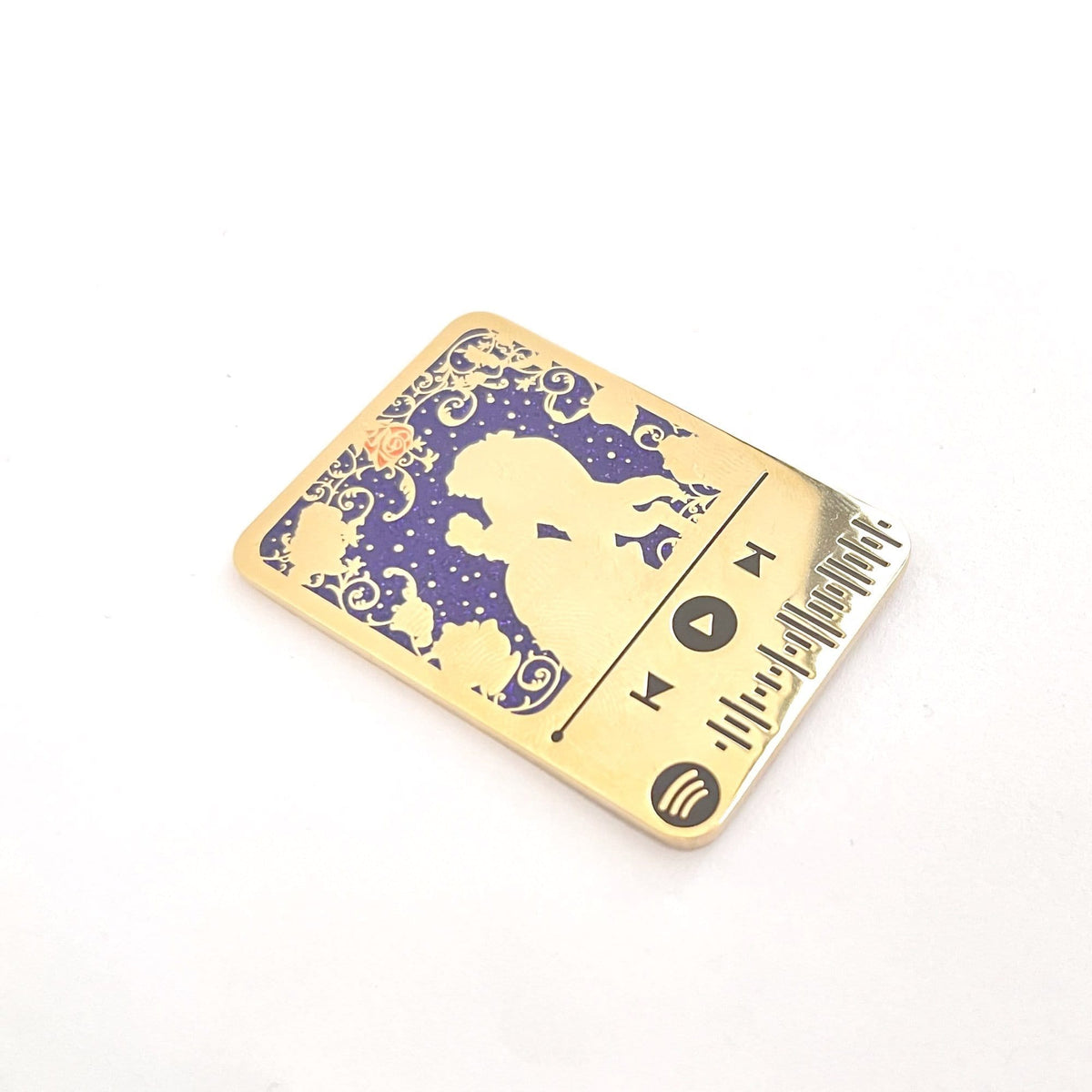 Beast Music Code enamel pin, designed in Sydney