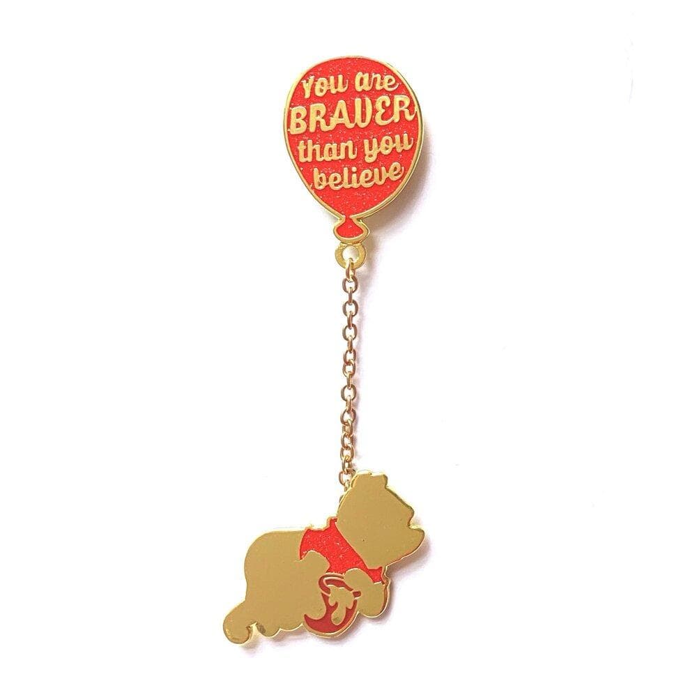 Braver Than You Believe pin