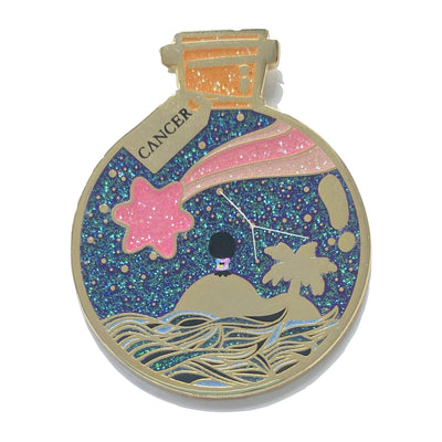 Cancer Wishing Animal Pin