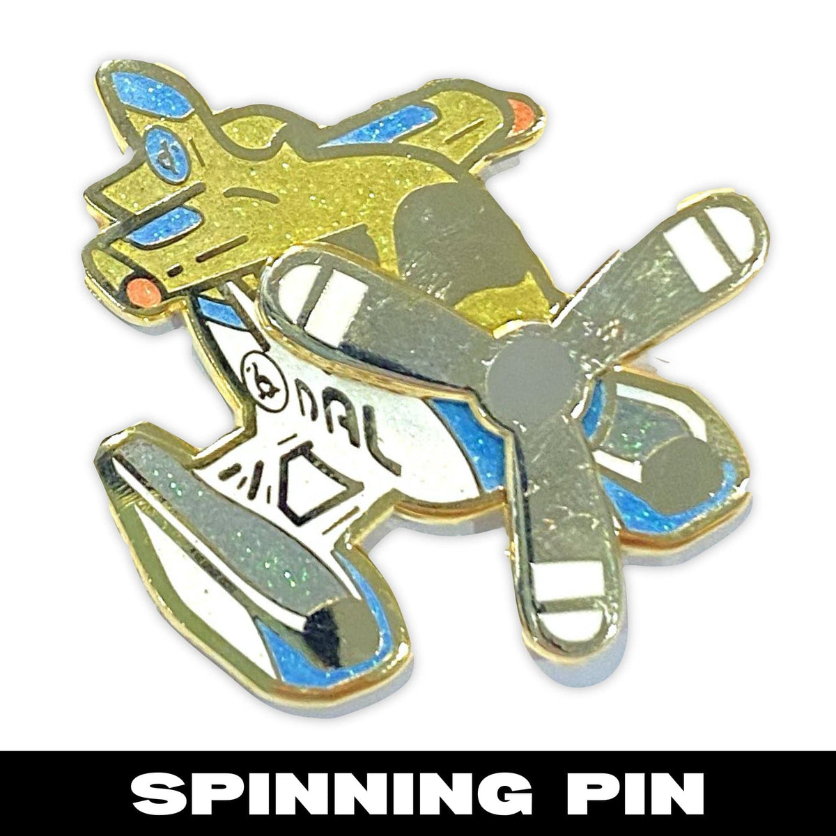 DAL Seaplane enamel pin by Pinbuds