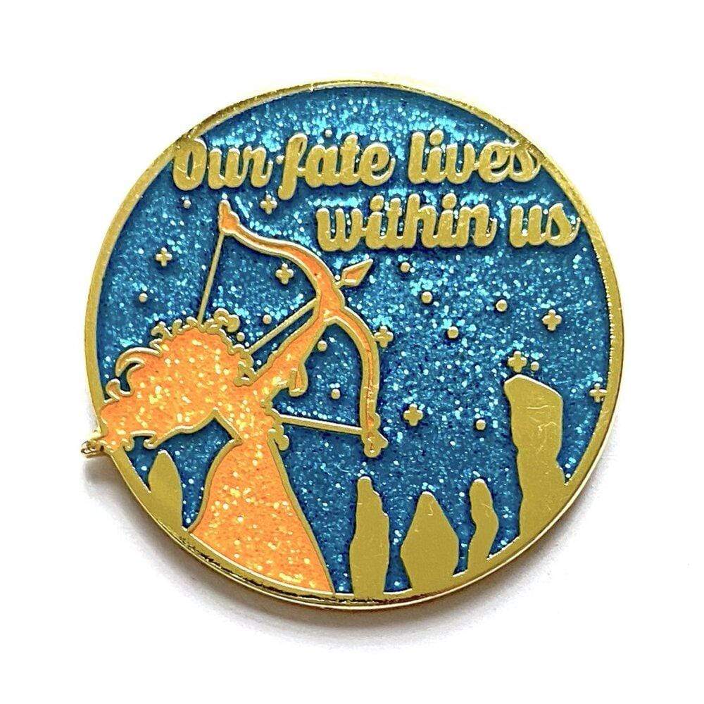 Fate Lives Within enamel pin by Pinbuds