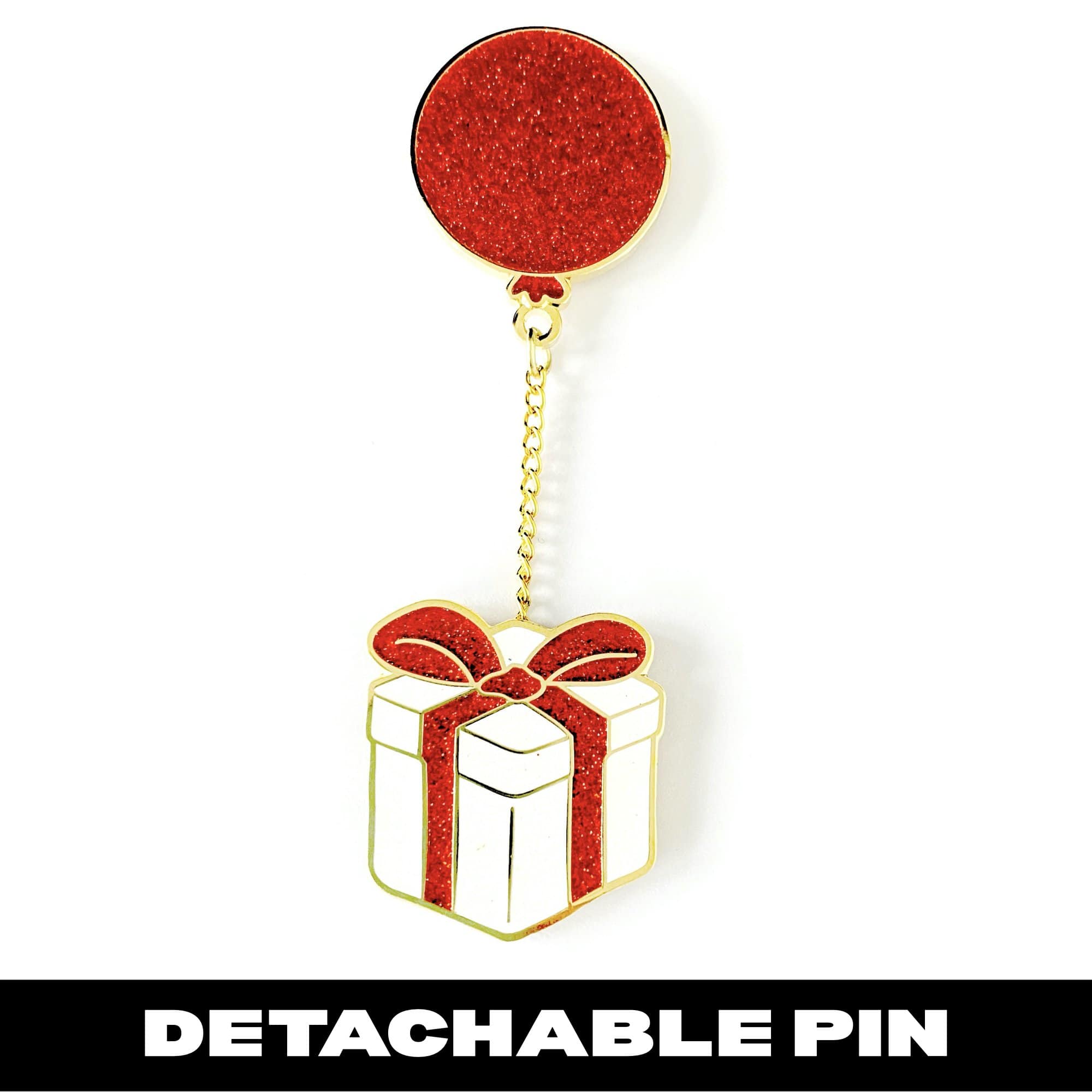 Floating Gift Box pin – pinbuds