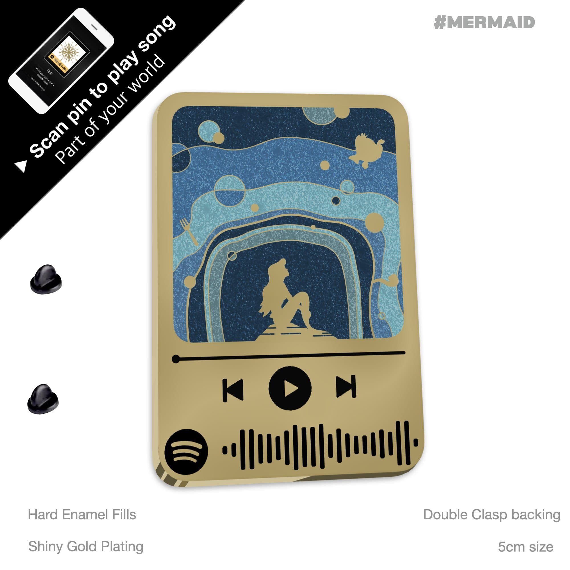 lemeownade Floating lights Music Code Pin