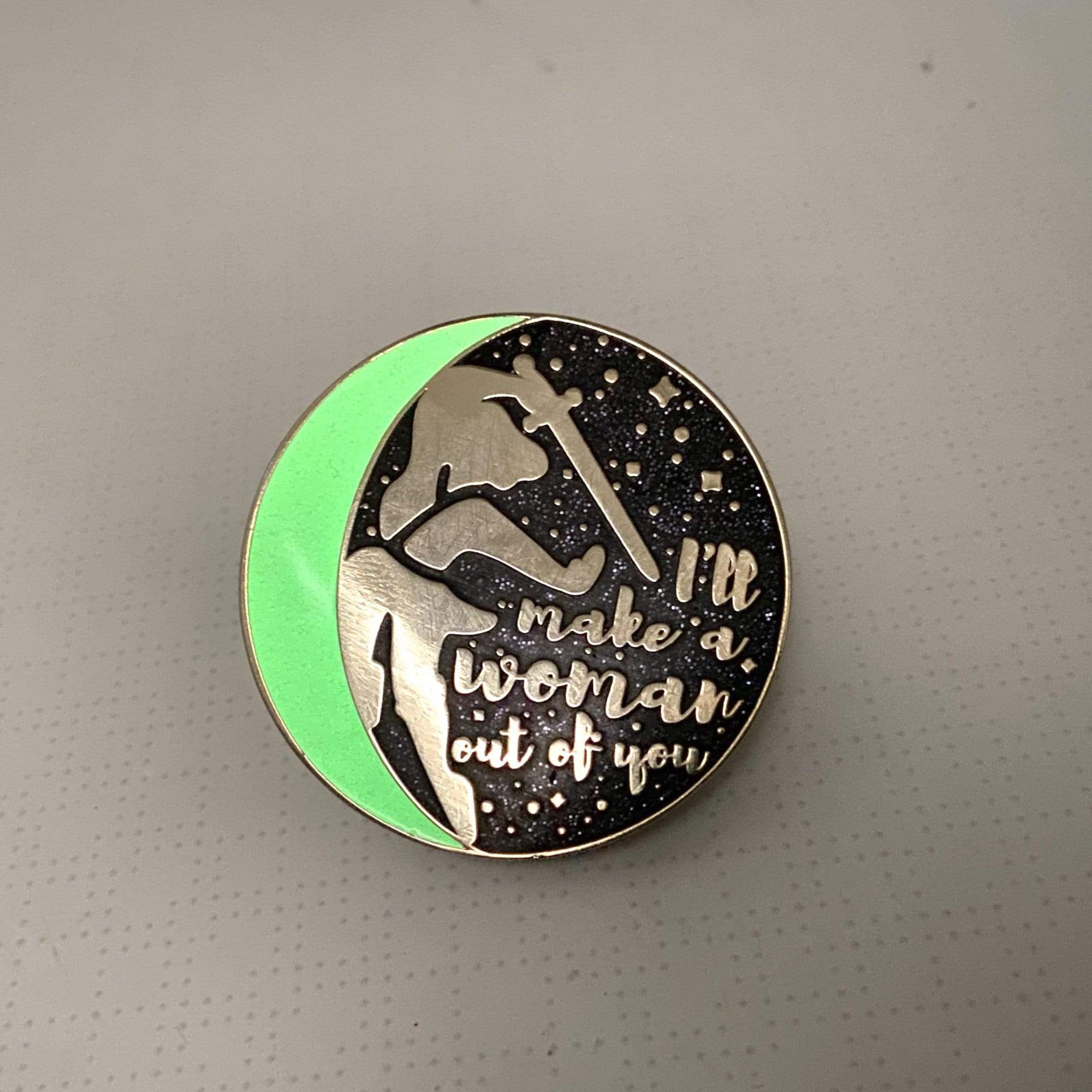 lemeownade I’ll make a Woman out of you Pin