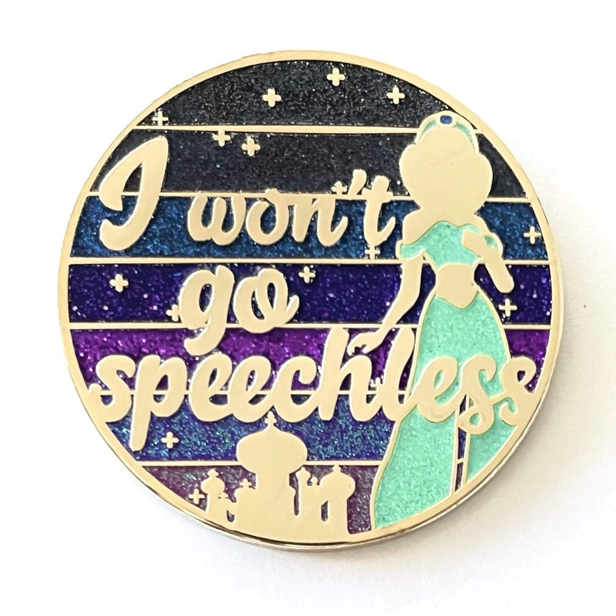 lemeownade I Won’t Go Speechless Pin