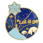 Ice Queen enamel pin by Pinbuds