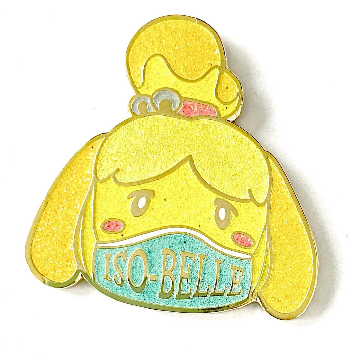 Iso-belle enamel pin by Pinbuds