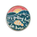 It's Getting Hot in Here enamel pin by Pinbuds