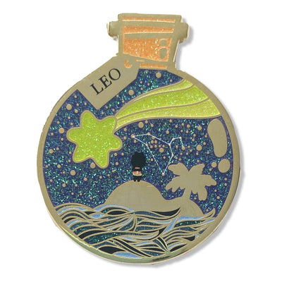 Leo Wishing Animal Pin