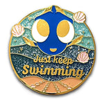 Swimming Fish enamel pin by Pinbuds