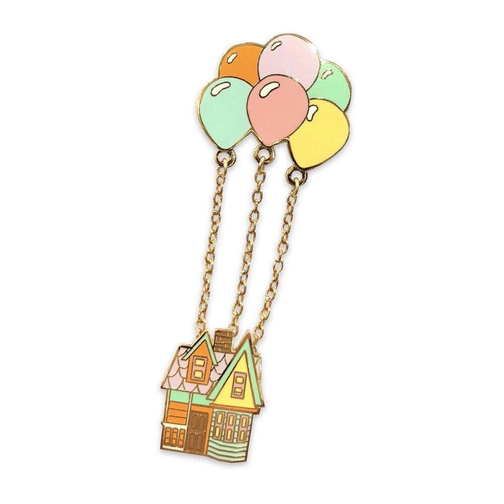 Float Up House enamel pin by Pinbuds