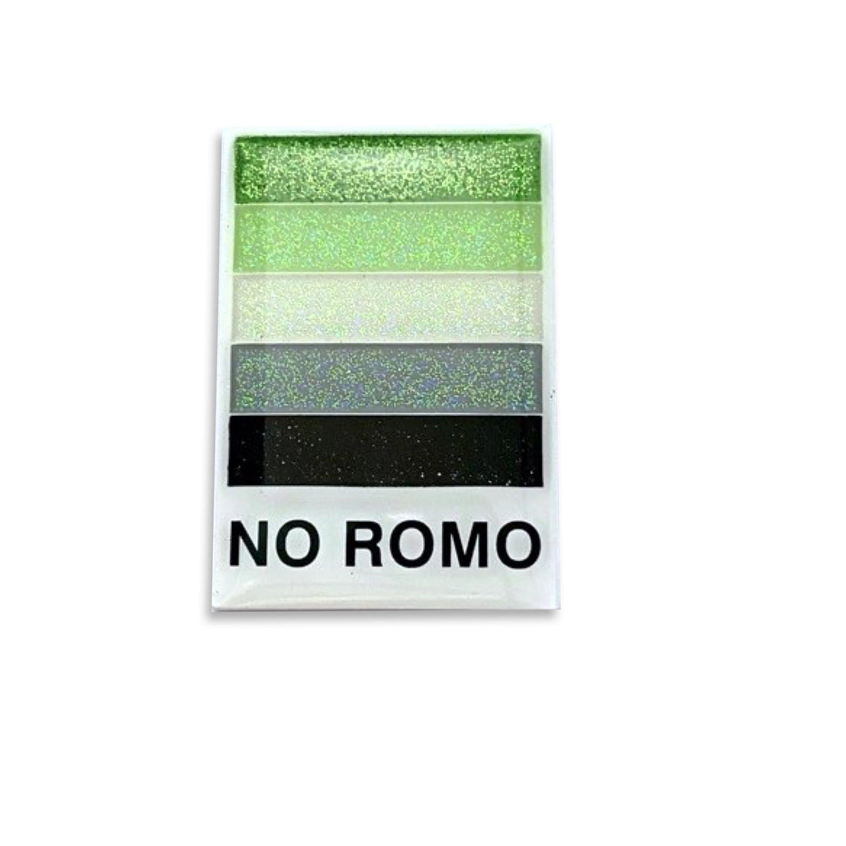 Aromantic Pride enamel pin by Pinbuds
