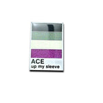 Asexual Pride enamel pin by Pinbuds