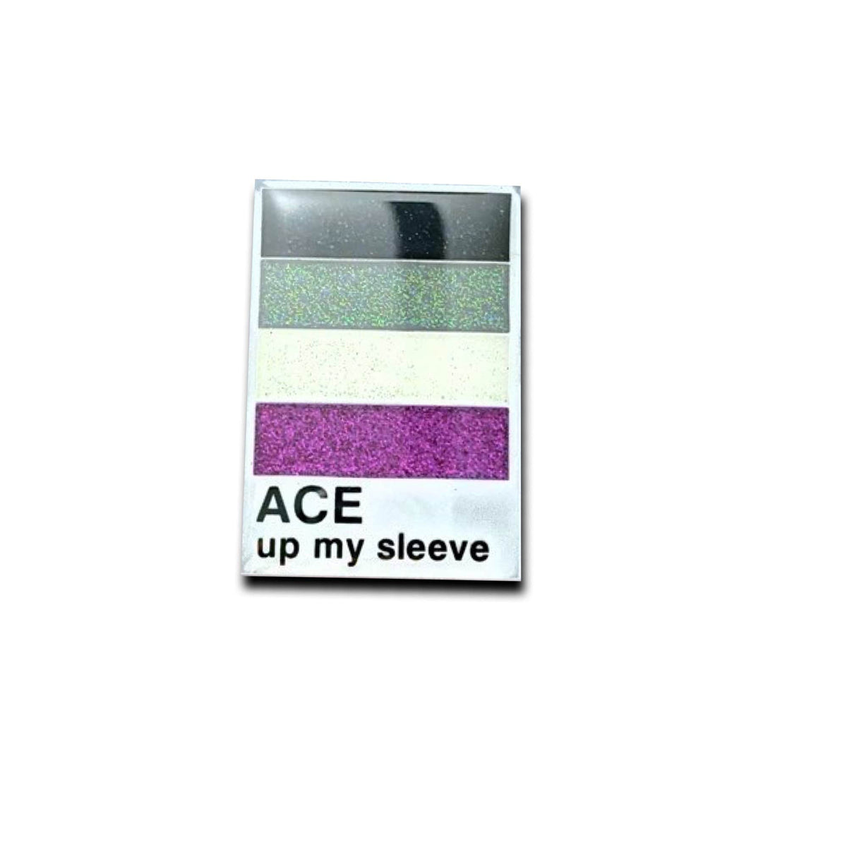 Asexual Pride enamel pin by Pinbuds