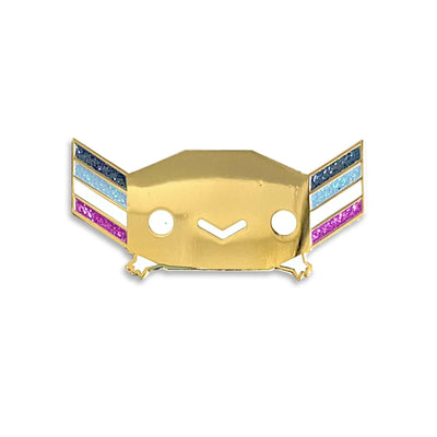 Asexualotl Pride Pin