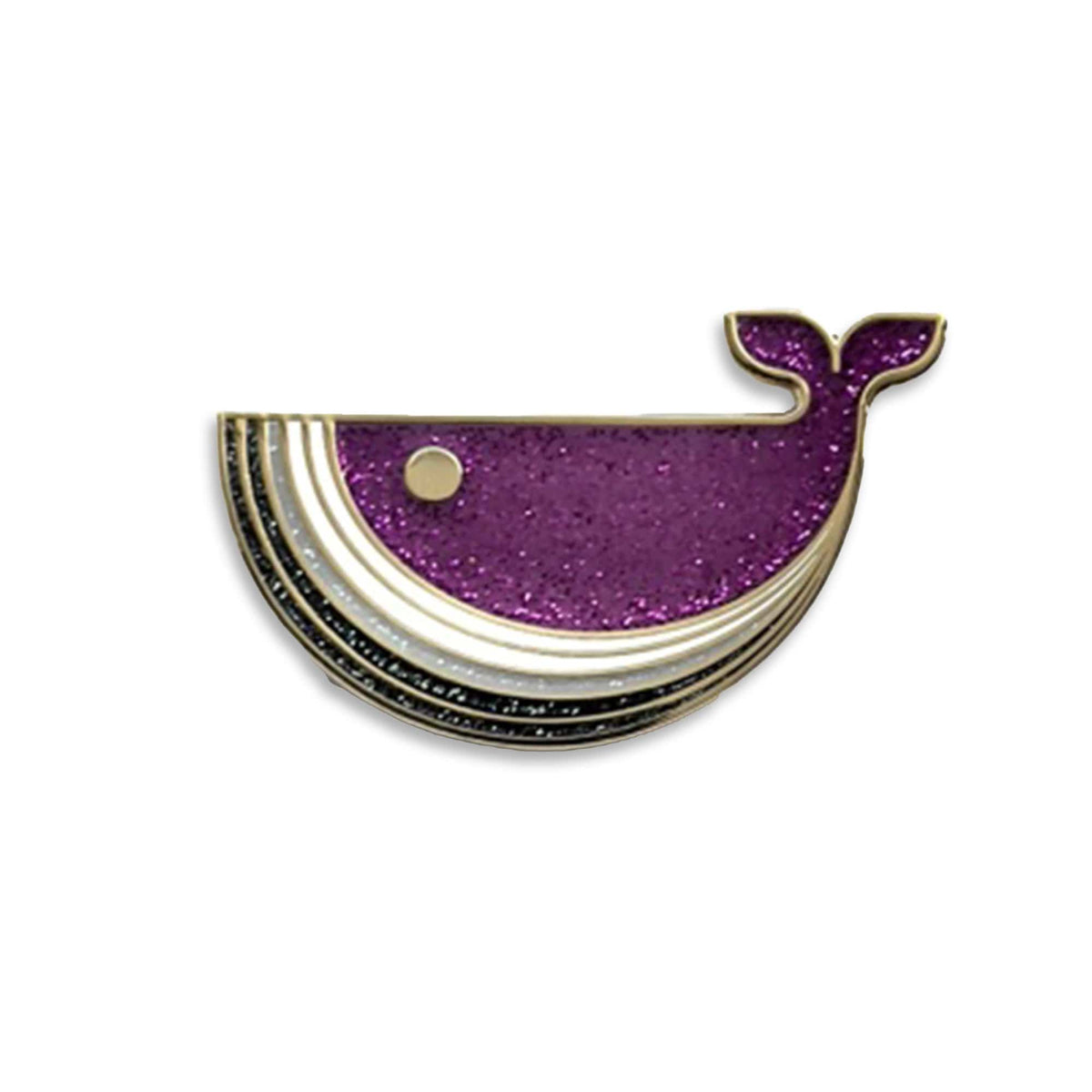 Demisexuwhale Pride enamel pin by Pinbuds