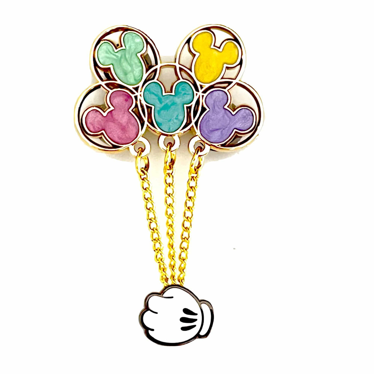 Iridescent Ears enamel pin by Pinbuds