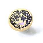 Fight Like a Girl enamel pin, designed in Sydney