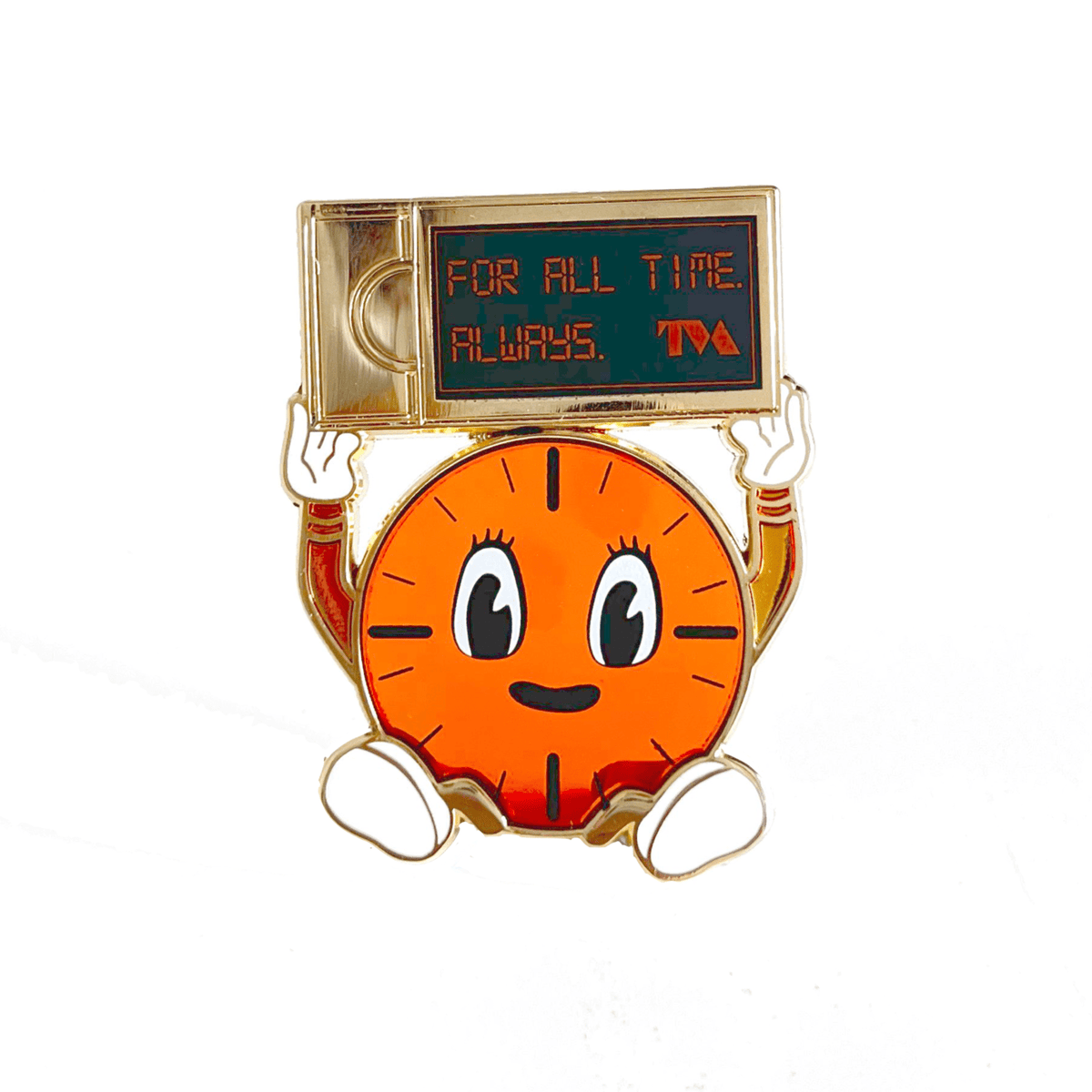For All Time enamel pin by Pinbuds