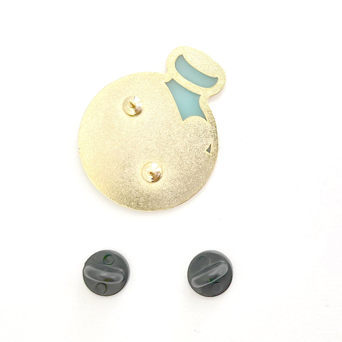 Genderfluid Potion enamel pin, gold plating