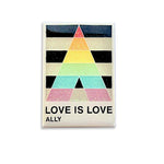LGBT Ally Pride enamel pin by Pinbuds