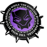 Panther Hero enamel pin by Pinbuds
