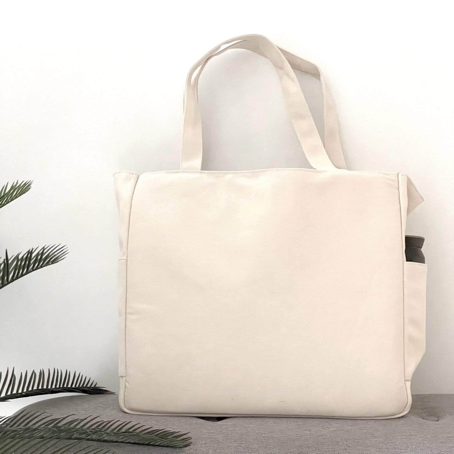 pinbuds Pin ITA Tote Bag (beige cotton)