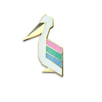 Polycan Pride enamel pin by Pinbuds