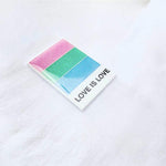 Polysexual Pride enamel pin, designed in Sydney