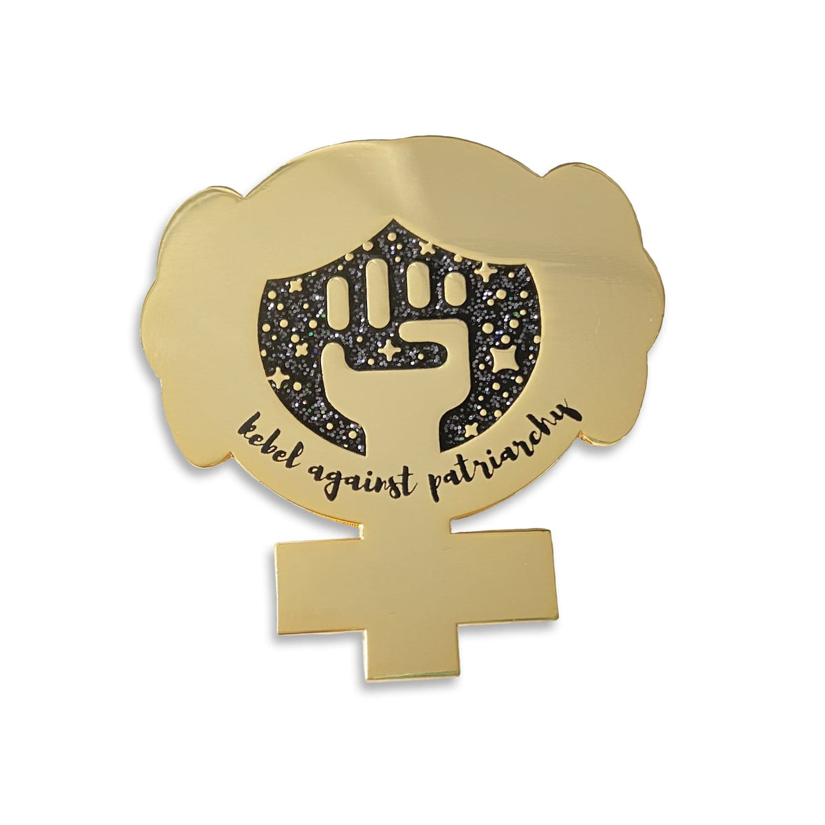 Rebel Princess enamel pin by Pinbuds