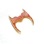 Red Witch enamel pin by Pinbuds