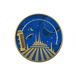 Space Mountain Slider enamel pin by Pinbuds
