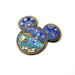 Tokyo DisneySea Fantasy enamel pin, designed in Sydney
