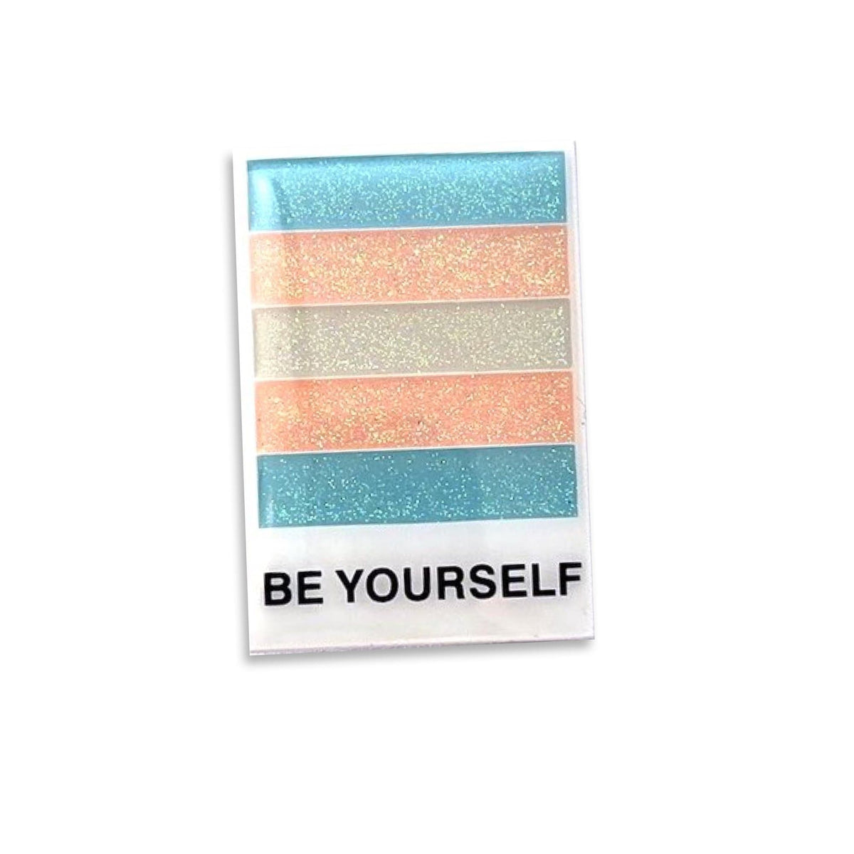 Transgender Pride enamel pin by Pinbuds