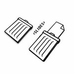Trash Slider enamel pin by Pinbuds