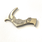 Strange Hero enamel pin, gold plating