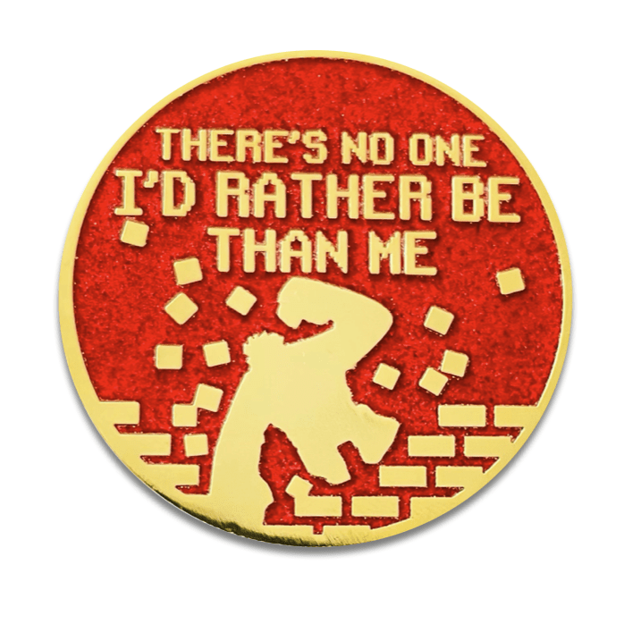 Wrecking Hero Medal enamel pin by Pinbuds
