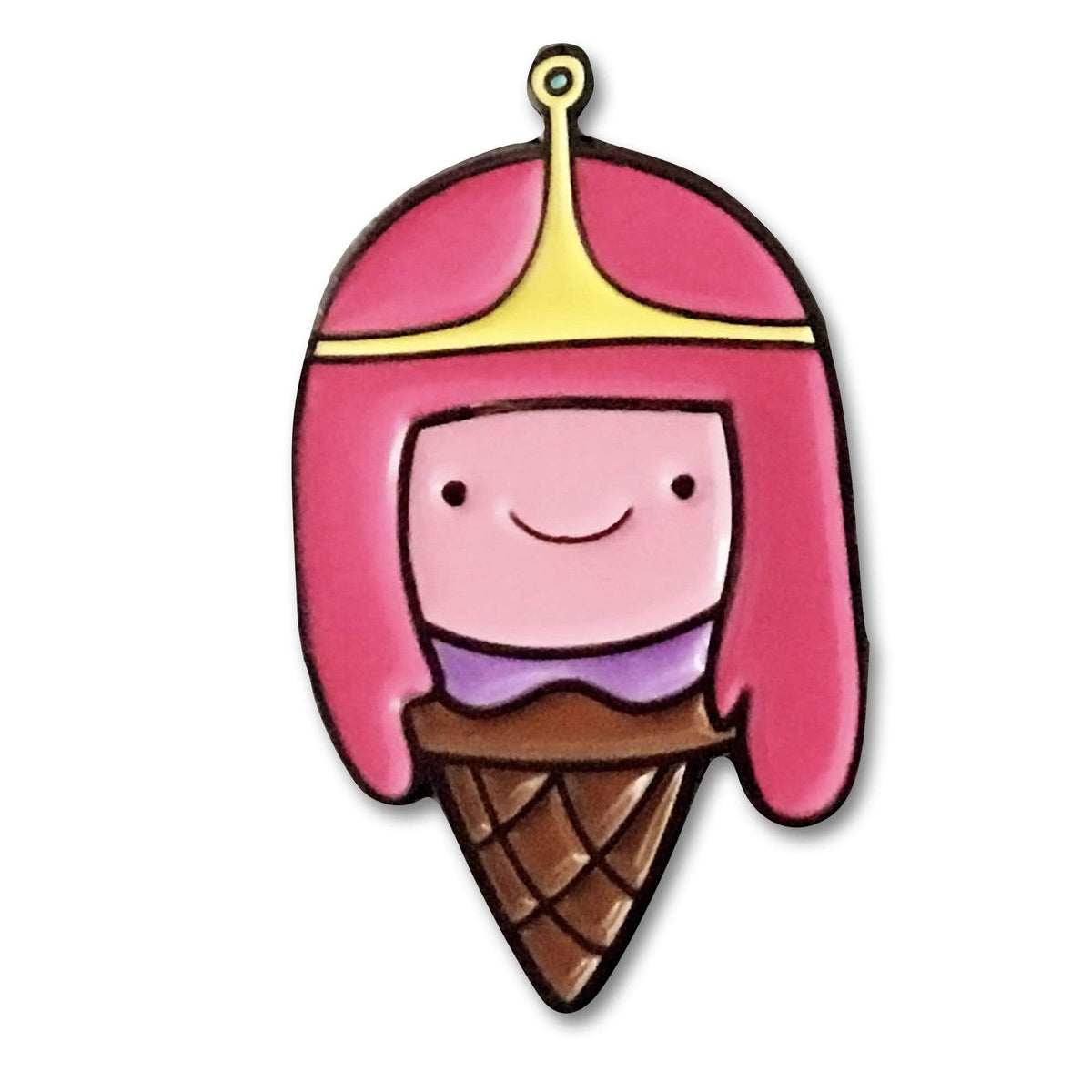 Bubblegum pop enamel pin by Pinbuds