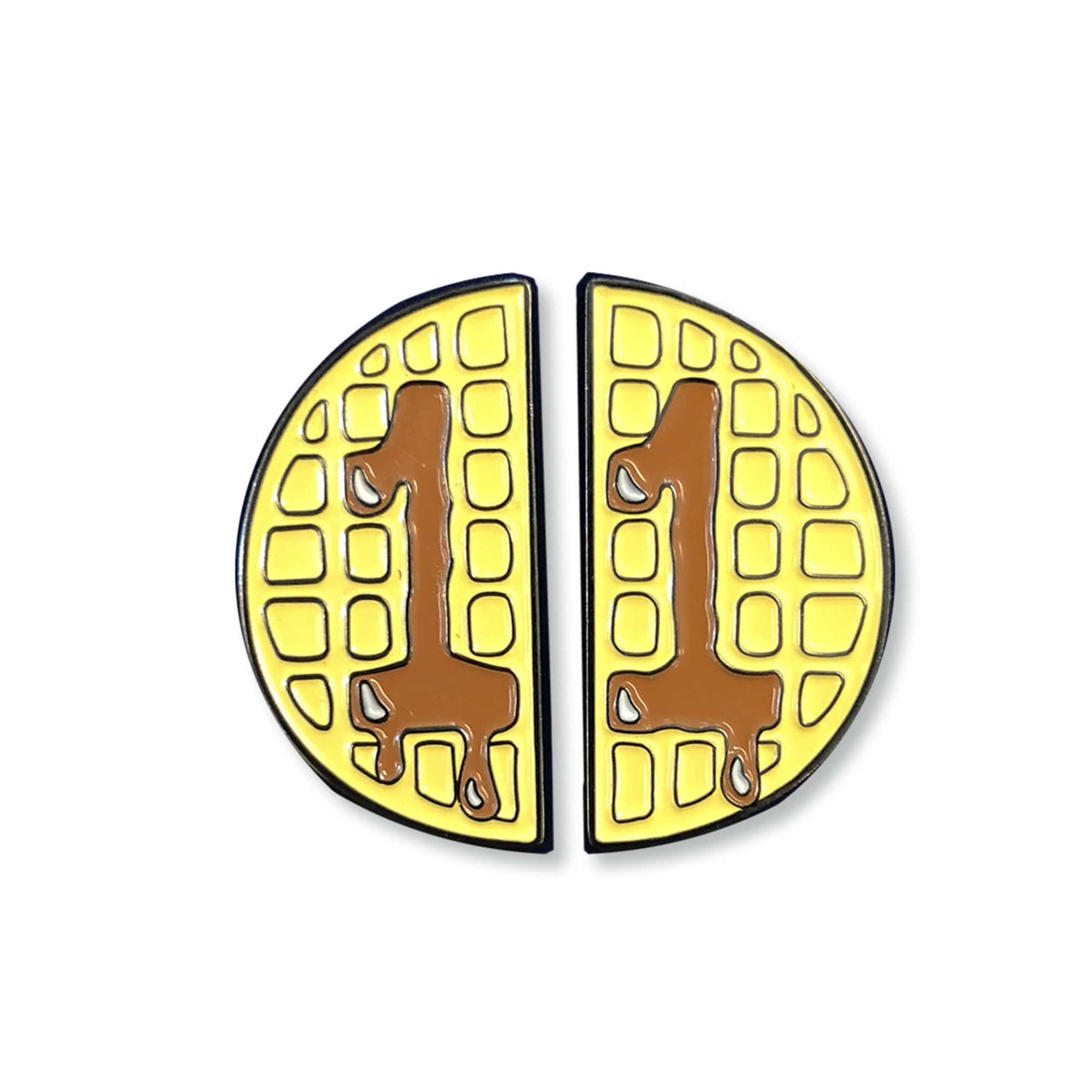 Eggo Eleven enamel pin by Pinbuds