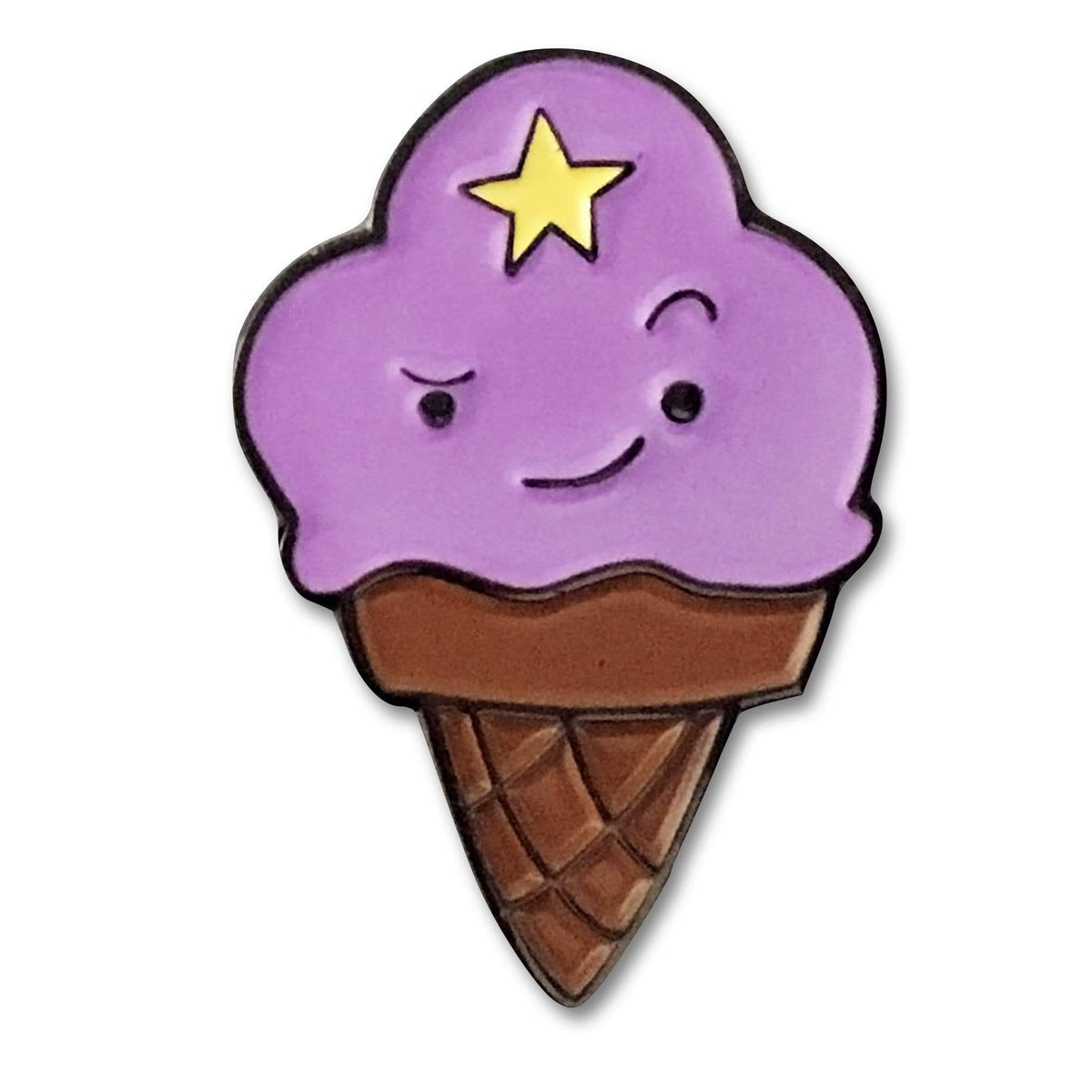 Lumpy pop enamel pin by Pinbuds